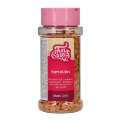 FunCakes - Strössel Guldstjärnor 60 gram
