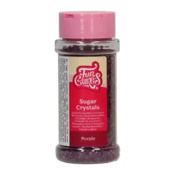 FunCakes - Strössel Lila Sockerkristaller 80 gram