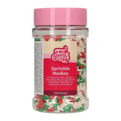 FunCakes - Strösselmix Jul 180 gram