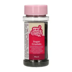FunCakes - Strössel Svarta Sockerkristaller 80 gram