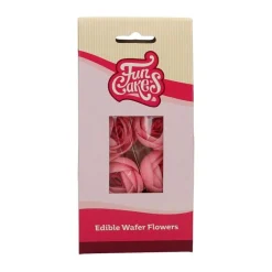 FunCakes - Ätbara Oblatblommor, Rosor 6-pack