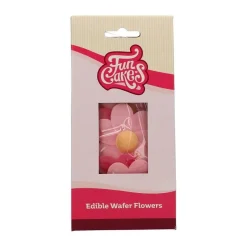 FunCakes - Ätbara Oblatblommor, Viol 8-pack