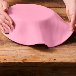 FunCakes - Tårtlock av sockerpasta Rosa
