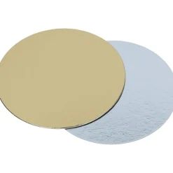 FunCakes - Tårtunderlägg Silver och Guld 30 cm 3-pack