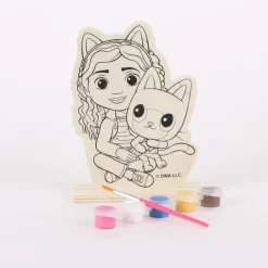 Gabby's Dollhouse - Träfigur att måla