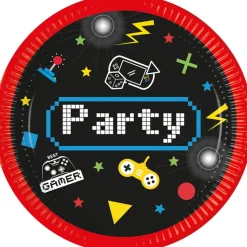 Gamers Party - Tallrikar 8-pack