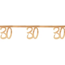 Girlang i roséguld 30-årsfest 250 cm