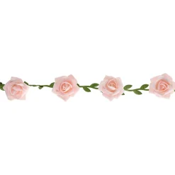 Girlang med rosa rosor 120 cm