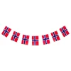 Girlang Norska Flaggan 2 meter