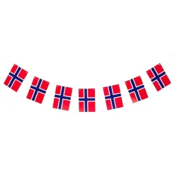 Girlang Norska Flaggan 2 meter