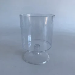 Godisskål av plast på fot 18 cm