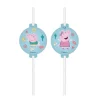 Greta Gris - Pappsugrör 4-pack