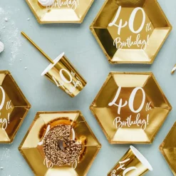 Guld 40 år - Tallrikar 6-pack