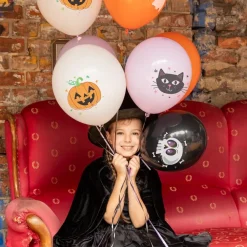 Halloweenballonger 8-pack