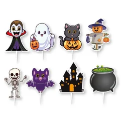 Halloween Caketoppers 16-pack