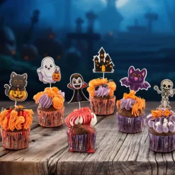 Halloween Caketoppers 16-pack
