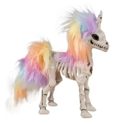 Halloweendekoration Enhörningsskelett 21 cm