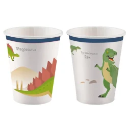 Happy Dinosaur - Pappmuggar 8-pack