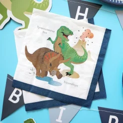 Happy Dinosaur - Servetter 20-pack