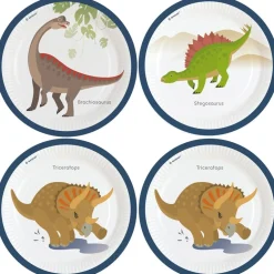 Happy Dinosaur - Tallrikar 8-pack