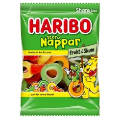Haribo Stora Nappar 170 gram