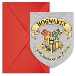 Harry Potter - Inbjudningskort 6-pack