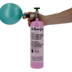 Heliumtub för 1 folieballong eller 3 latexballonger