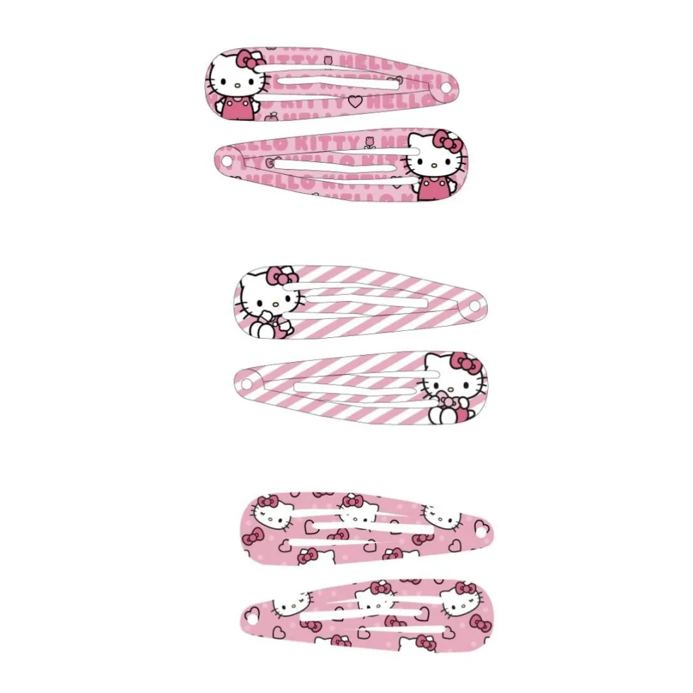 Hello Kitty Hårspännen 6-pack