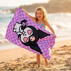 Hello Kitty Kuromi Badhandduk 70 x 140 cm