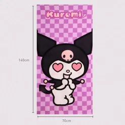 Hello Kitty Kuromi Badhandduk 70 x 140 cm