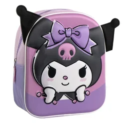 Hello Kitty Kuromi - Barnryggsäck med 3D-effekt