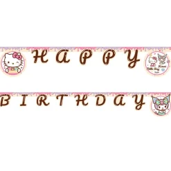 Hello Kitty & Kuromi - Girlang Happy Birthday