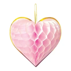 Hjärtformade Honeycombs Pastell 4-pack