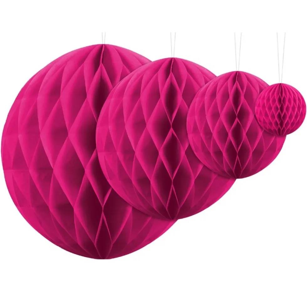 Honeycomb Mörkrosa