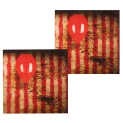 Horror Clown, Servetter 12-pack