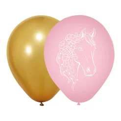 Hästar Ballonger 8-pack