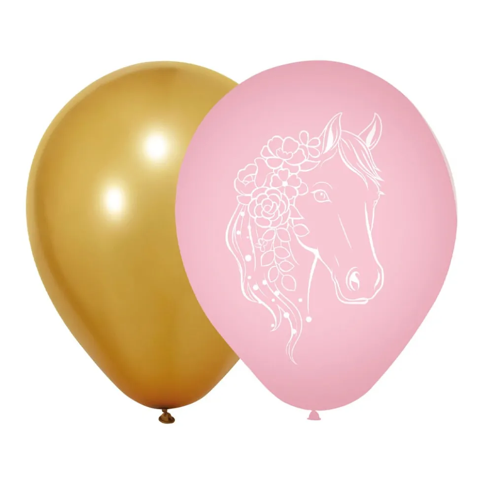 Hästar Ballonger 8-pack