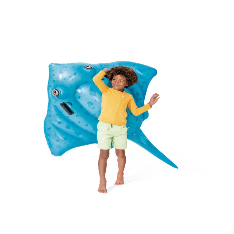 Intex Badmadrass - Stingrocka 145 x 185 cm