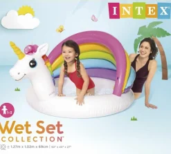 Intex Barnpool Enhörning 127 cm