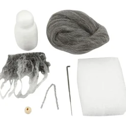 Julpyssel Grå Tomte