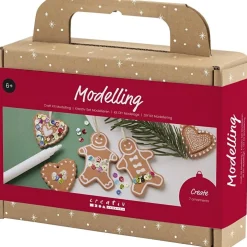 Julpyssel Modellera Hjärtan & Pepparkaksgubbar
