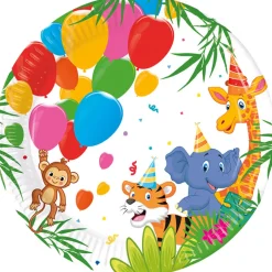 Jungle Balloons - Tallrikar 8-pack