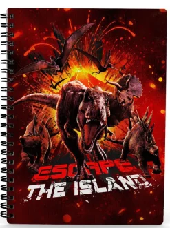 Jurassic World - Anteckningsbok A5 Dinosaur Escape