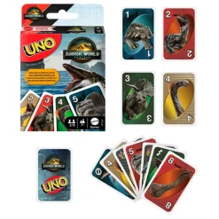 Jurassic World UNO Kortspel