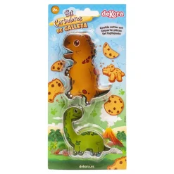 Kakformar Dinosaurier 2-pack