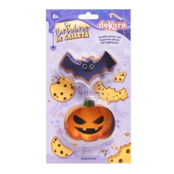 Kakformar Halloween Pumpa & Fladdermus 2-pack