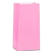 Kalaspåsar i papper - Ljusrosa 12-pack