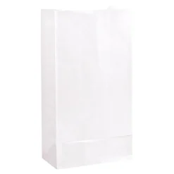 Kalaspåsar i papper - Vita 12-pack