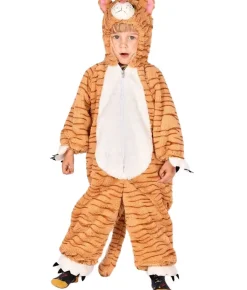 Katt Jumpsuit Maskeraddräkt Barn 4-5 år