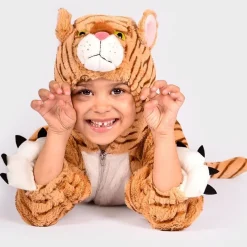 Katt Jumpsuit Maskeraddräkt Barn 4-5 år